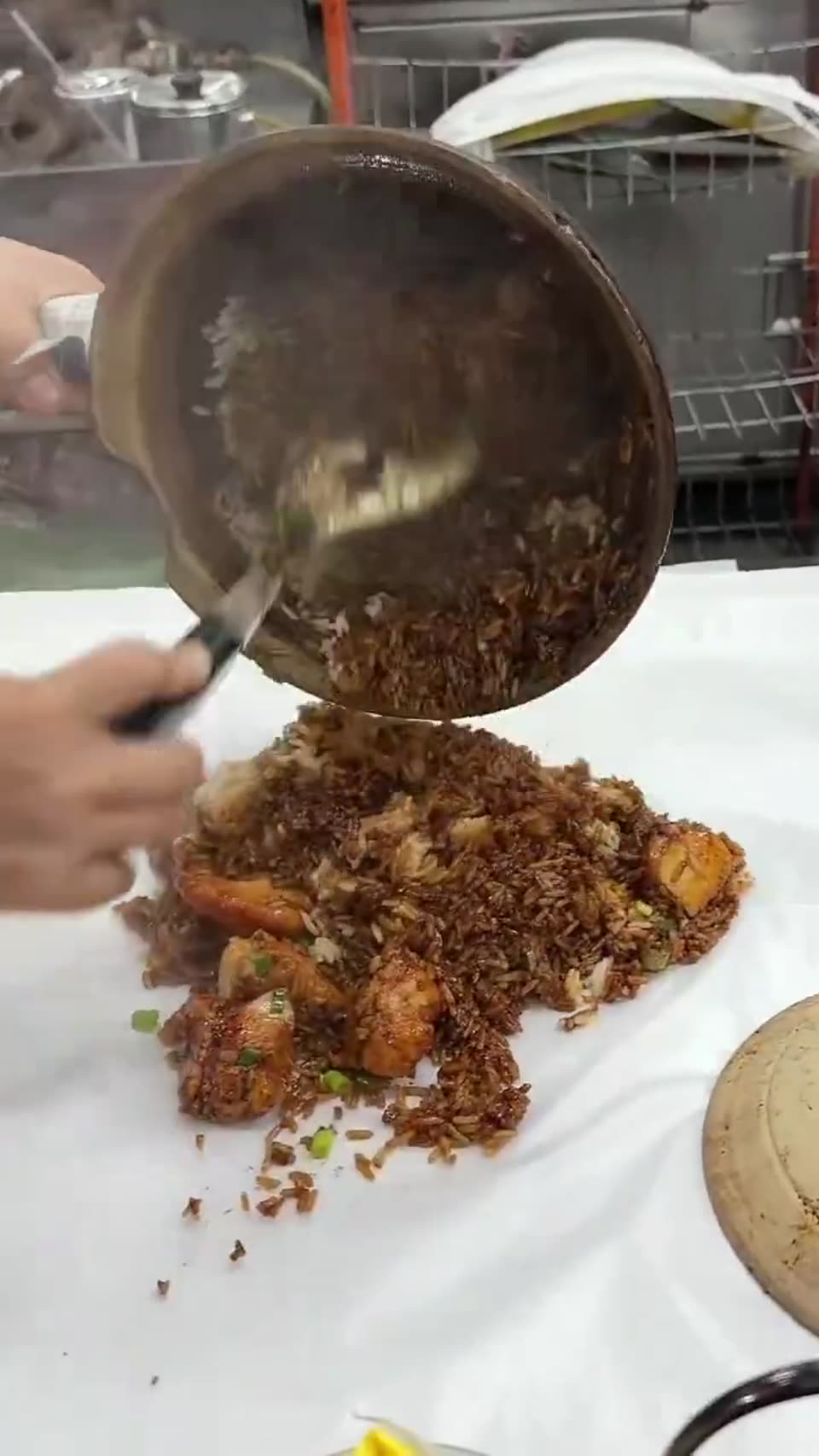 Claypot rice. Guangxi