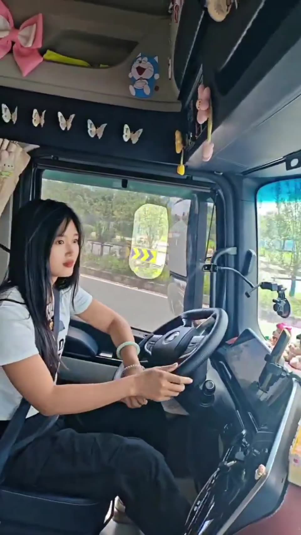 Female driver