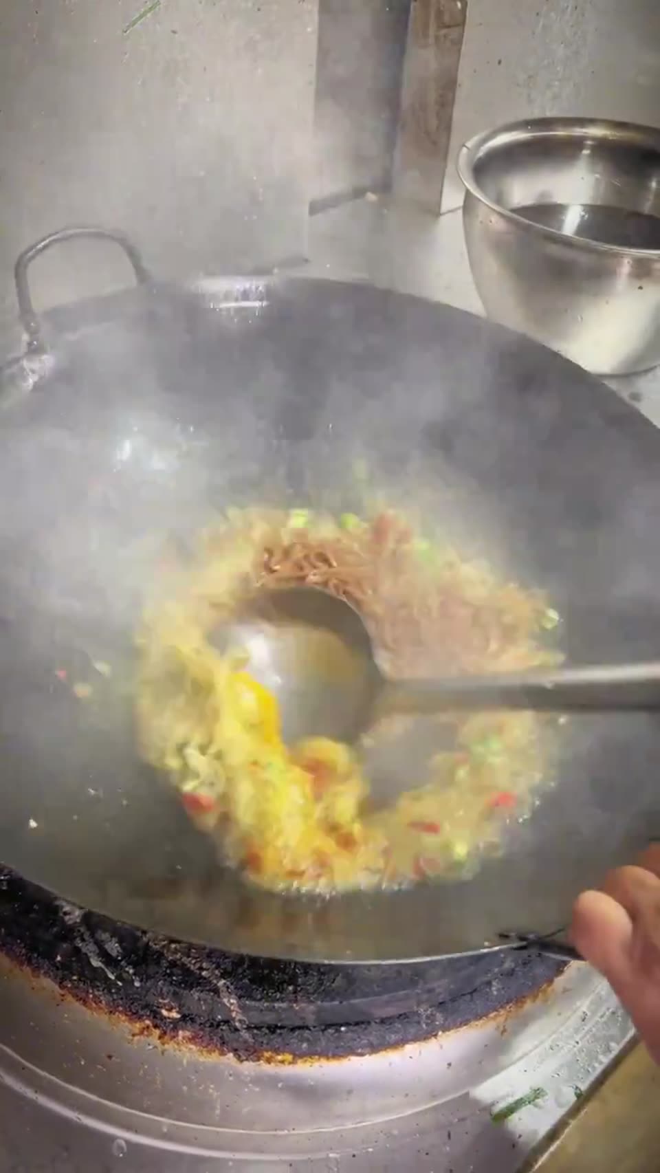 Shredded pork kidney